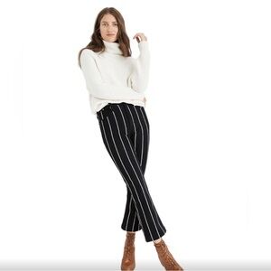 Madewell Cali Demi Boot Pinstripe Jeans